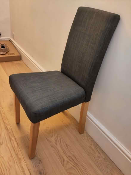 Photo of free Dunelm Hugo charcoal dining chair x 4 (Clifton BS8) #2