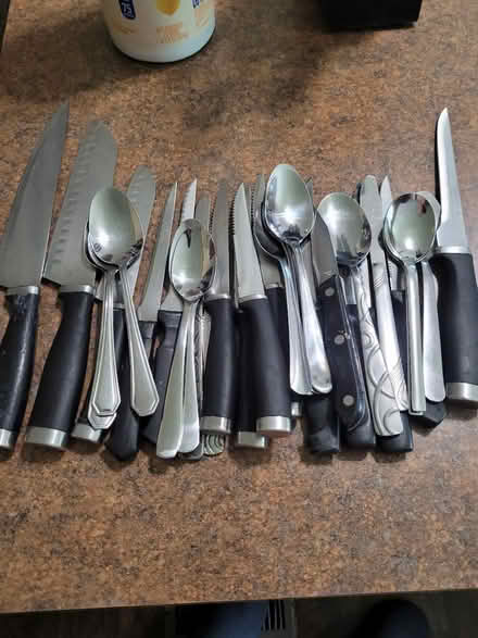 Photo of free Knives and spoons (Channel view) #2
