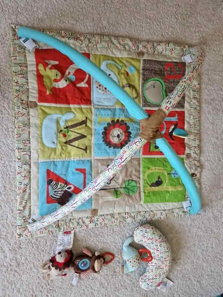 Photo of free Baby play mat, cushion for tummy time, and 3 toys (Penrith CA11) #1