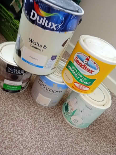 Photo of free Various paints (DE7, ilkeston) #1