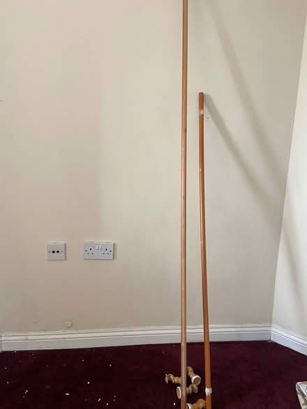 Photo of free Wooden curtain poles (Mabley Street E9) #1