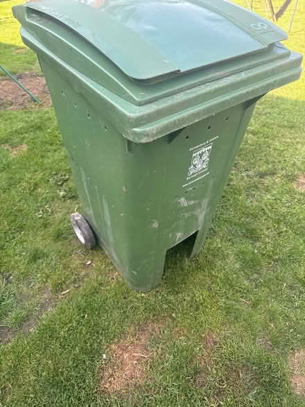 Photo of free Makeshift compost wheelie bin (Grafton, Shrewsbury) #1
