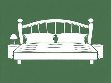 Photo of Double bed headboard (Earley RG6) #1