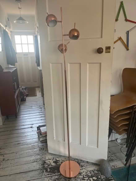 Photo of free IKEA rose gold floor lamp (Crouch End N8) #1
