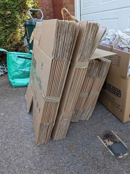 Photo of free Cardboard boxes (Llanrhos) #1