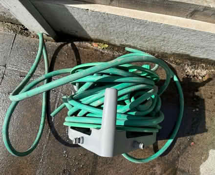 Photo of free Hozelock hose pipe and reel (Salford M30) #4