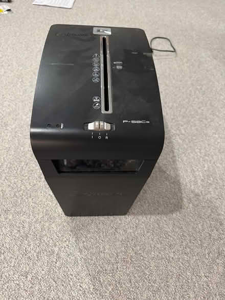 Photo of free Fellowes Shredder (Columbia, MD (Hickory Ridge)) #2