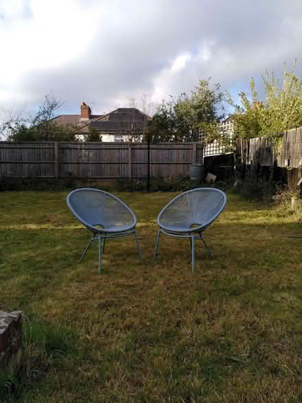 Photo of free Blue outdoor chairs (Oxford OX4) #1