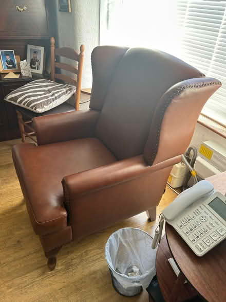 Photo of free Leather armchair (North Watford WD24) #1