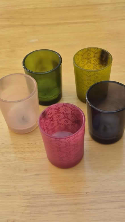 Photo of free 5 x notice candle holders (Teddington, TW11) #1
