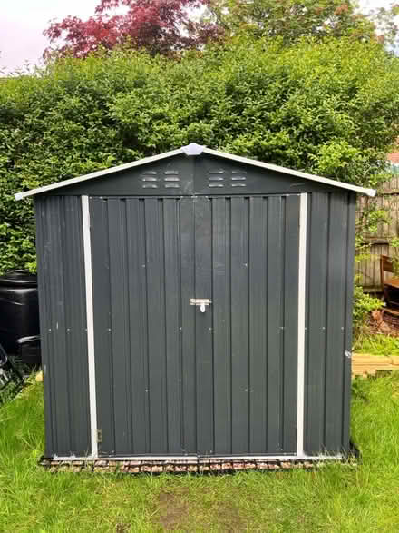 Photo of free 6ft x 4ft Metal Garden Shed (Fallowfield M14) #1