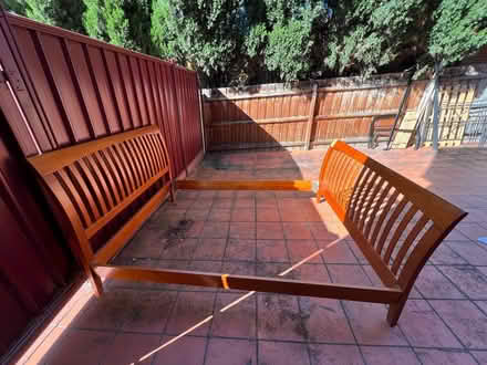 Photo of free Queen bed frame (Balwyn North) #2