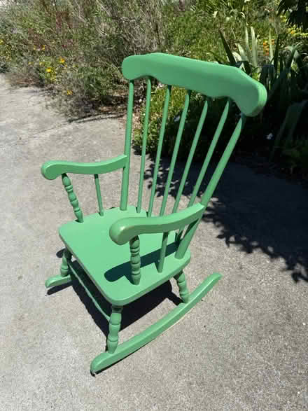 Photo of free Children’s rocking chair (Hale/Llagas in Morgan Hill) #1