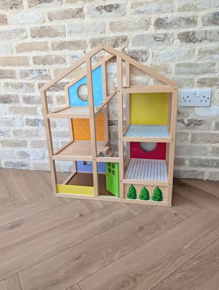 Photo of free Wooden Dollhouse and accessories (Blackrock, Co. Dublin) #1