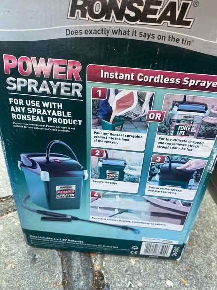 Photo of free Ronseal sprayer (Horsham RH13) #4