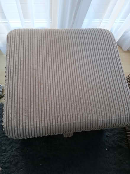 Photo of free Sofa and footstall (West moors ferndown dorset) #2