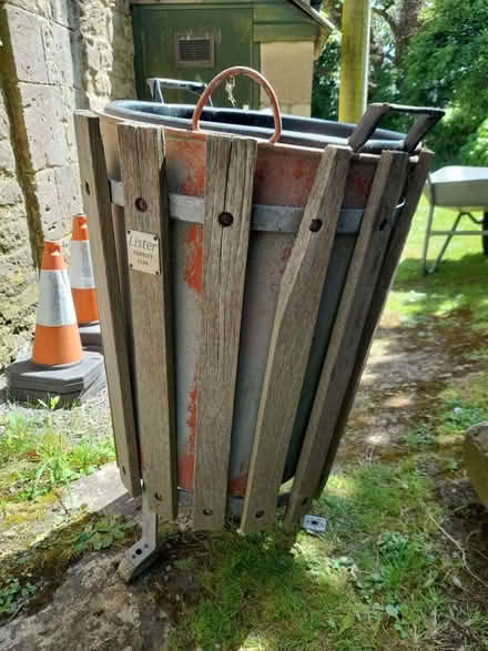 Photo of free Metal dustbins (Woolley BA1) #2