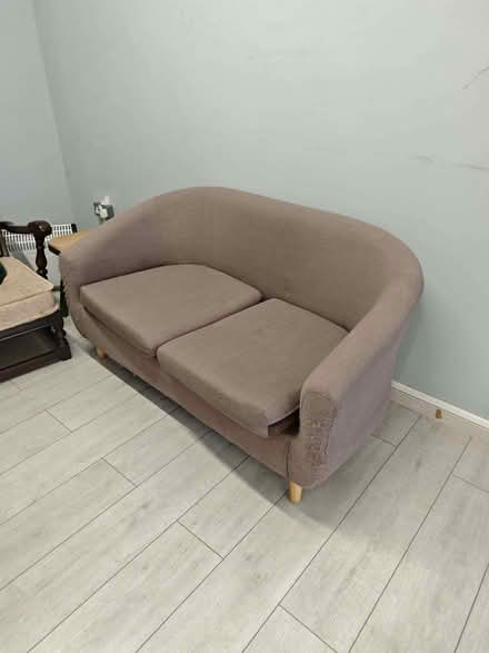 Photo of free Small Grey Tub Sofa (West Croydon CR0) #1