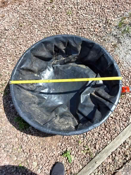 Photo of free Plastic half barrel (B97 6PA) #2