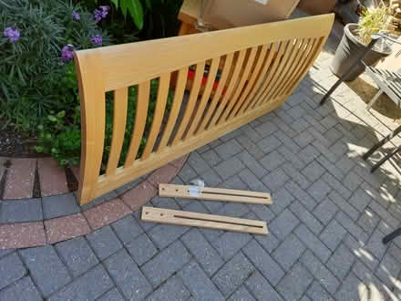 Photo of free King-size headboard (Bebington CH63) #2