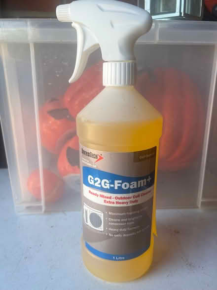 Photo of free Outdoor aircon coil cleaner (Fobbing SS17) #1