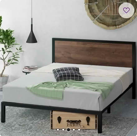 Photo of free Double Bed Metal Framt (SW16) #1