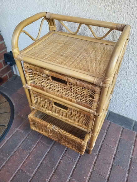 Photo of free Wicker drawer set (West Bletchley MK3) #1