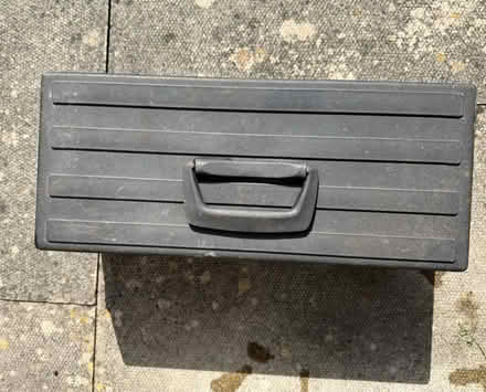 Photo of free Small plastic toolbox with tray (Salford M30) #1