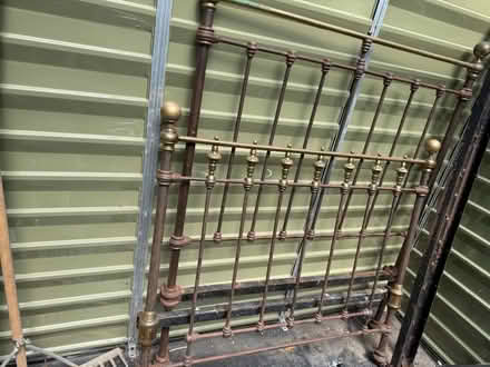 Photo of free Victorian 4ft cast iron double bef (bn71ad BN7) #3