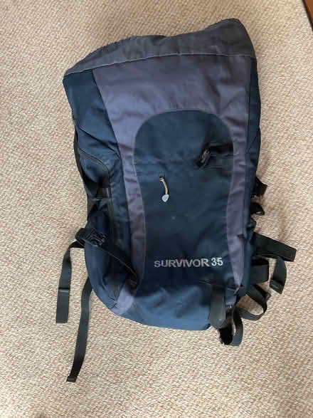 Photo of free Dark blue rucksack. Survivor 35 (Rothley LE7) #1