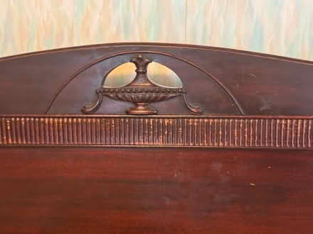 Photo of free Bedroom set, vintage hardwood (Tecumseh near downtown.) #4