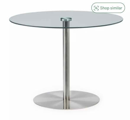 Photo of free M&S glass dining table (SE27) #3