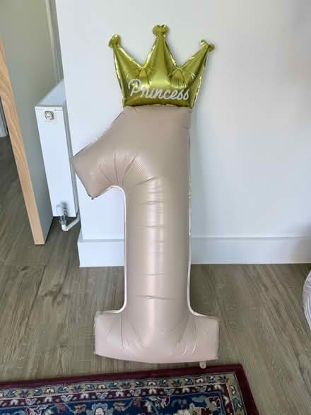 Photo of free First birthday balloon (Tadworth KT20) #1