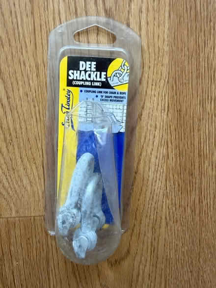 Photo of free Metal dee shackles x 2 (Salford M30) #1