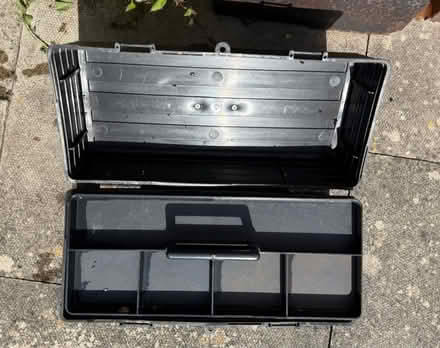 Photo of free Small plastic toolbox with tray (Salford M30) #2