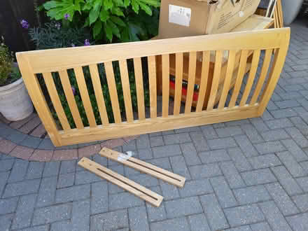Photo of free King-size headboard (Bebington CH63) #1