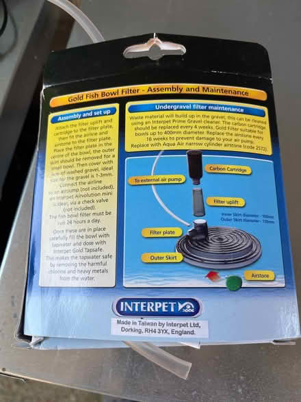 Photo of free Fishbowl filter and air pump (DE56 - Duffield) #4