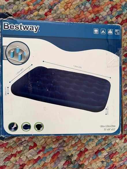 Photo of free Inflatable mattress double (SG4 hitchin) #1
