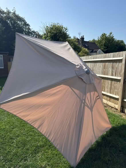 Photo of free Large Beige Garden Parasol (Borden ME9) #3