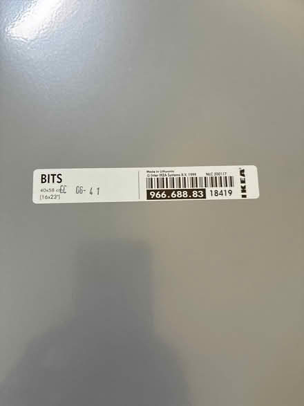 Photo of free IKEA BIT Magnetic board (Lewes Nevill area) #2