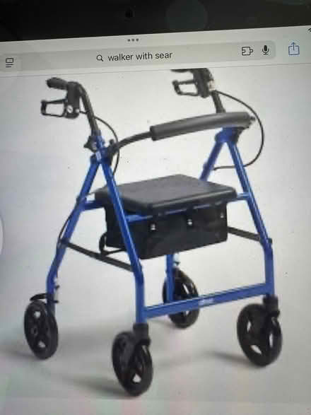 Photo of Mobility Walker with seat (Ipswich) #1
