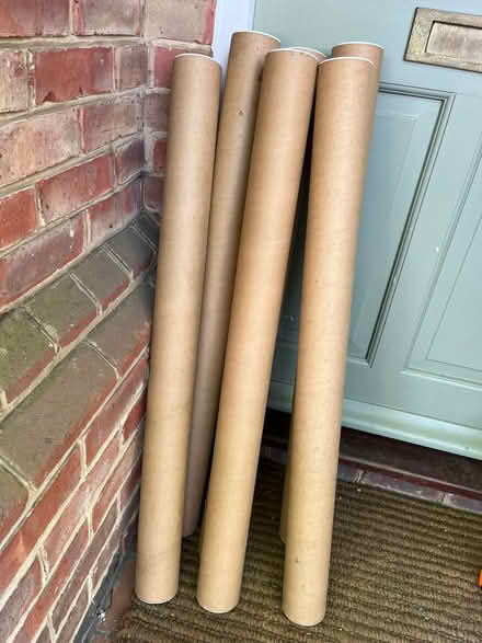 Photo of free 6 Cardboard Tubes 94 x 8 cm lids (BR6) #1