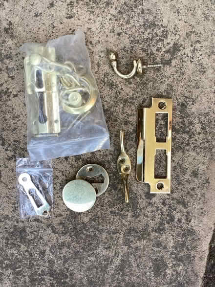 Photo of free Various brass door furniture (Benslow SG4) #1