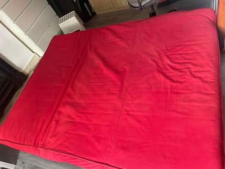 Photo of free Ikea red sofa (Kilburn NW6 7 XP) #2