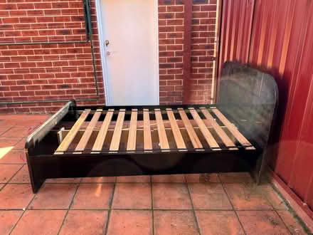 Photo of free Double bed frame Timber (Balwyn North) #2