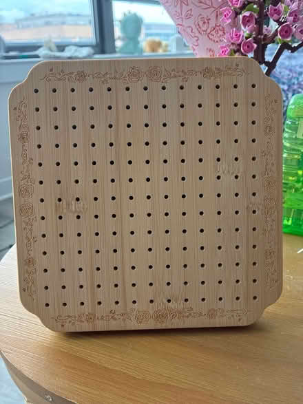 Photo of free Wooden Granny Square Blocker (Mount Vernon Triangle) #1
