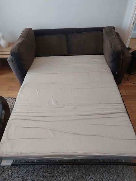 Photo of free Dark grey double sofabed (Surrenden BN1) #4