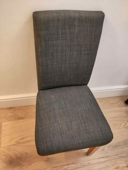Photo of free Dunelm Hugo charcoal dining chair x 4 (Clifton BS8) #3