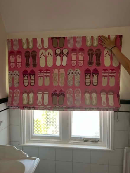 Photo of free Pink Roman Blind (Dorking) #1