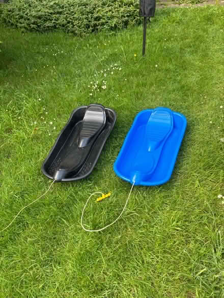 Photo of free 2 plastic sledges (Westbury-on-Trym, BS9) #1